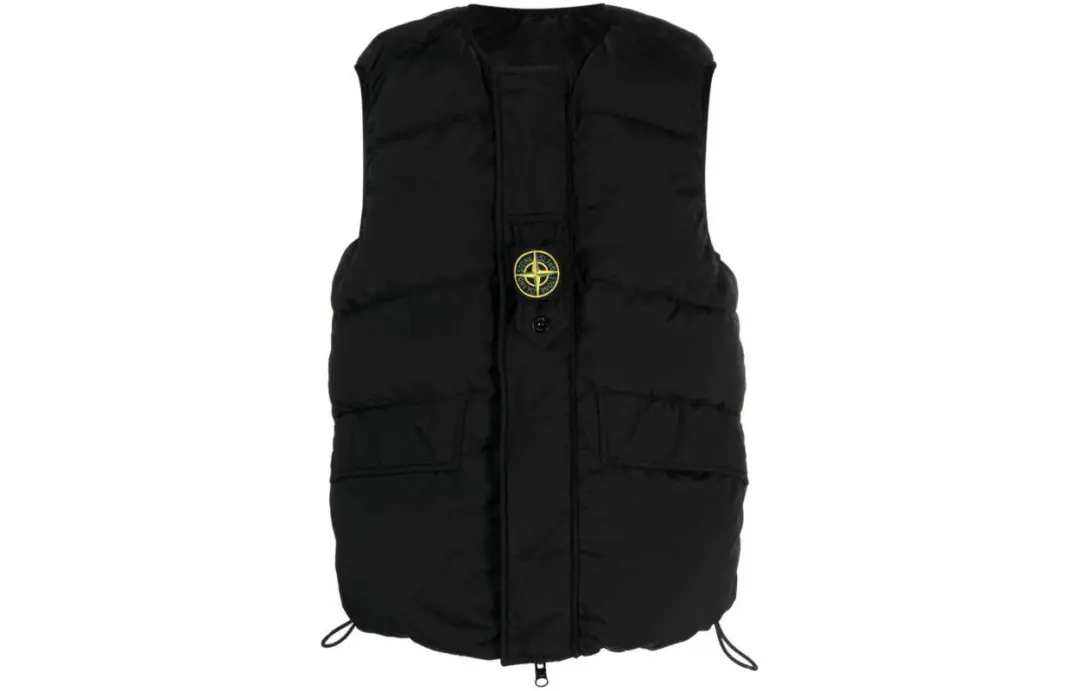 STONE ISLAND FW23 Vest Unisex Black