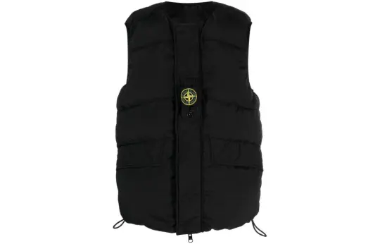 STONE ISLAND FW23 Vest Unisex Black