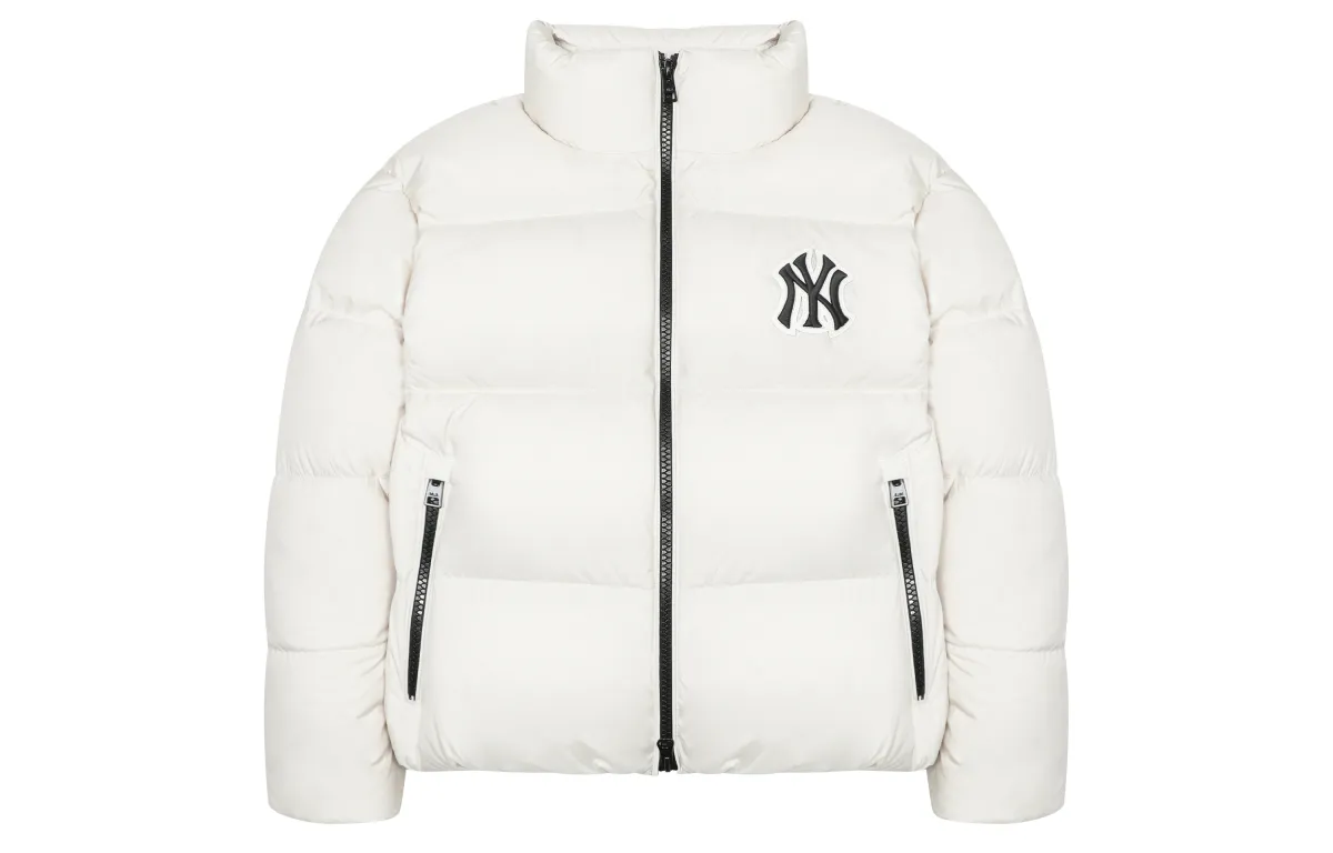 MLB Down Jacket Short Unisex White