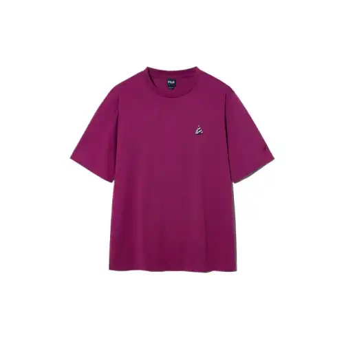 FILA T Shirt Unisex Dark Purple
