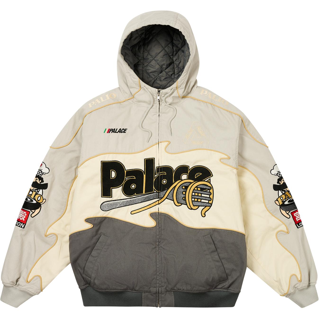 Унисекс куртка Palace PALACE FW24 (белая)