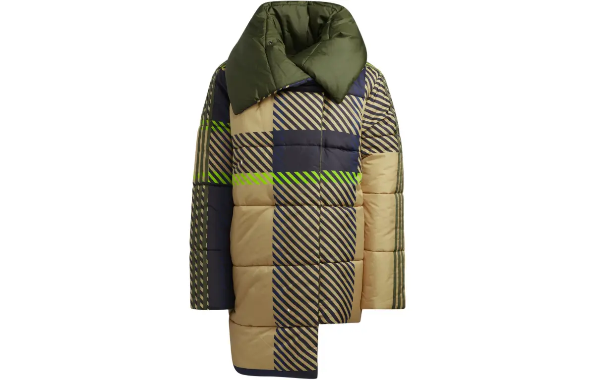 Adidas Ivy Park Halls Of Ivy Reversible Asymmetrical Puffer Jacket 2.0 All Gender