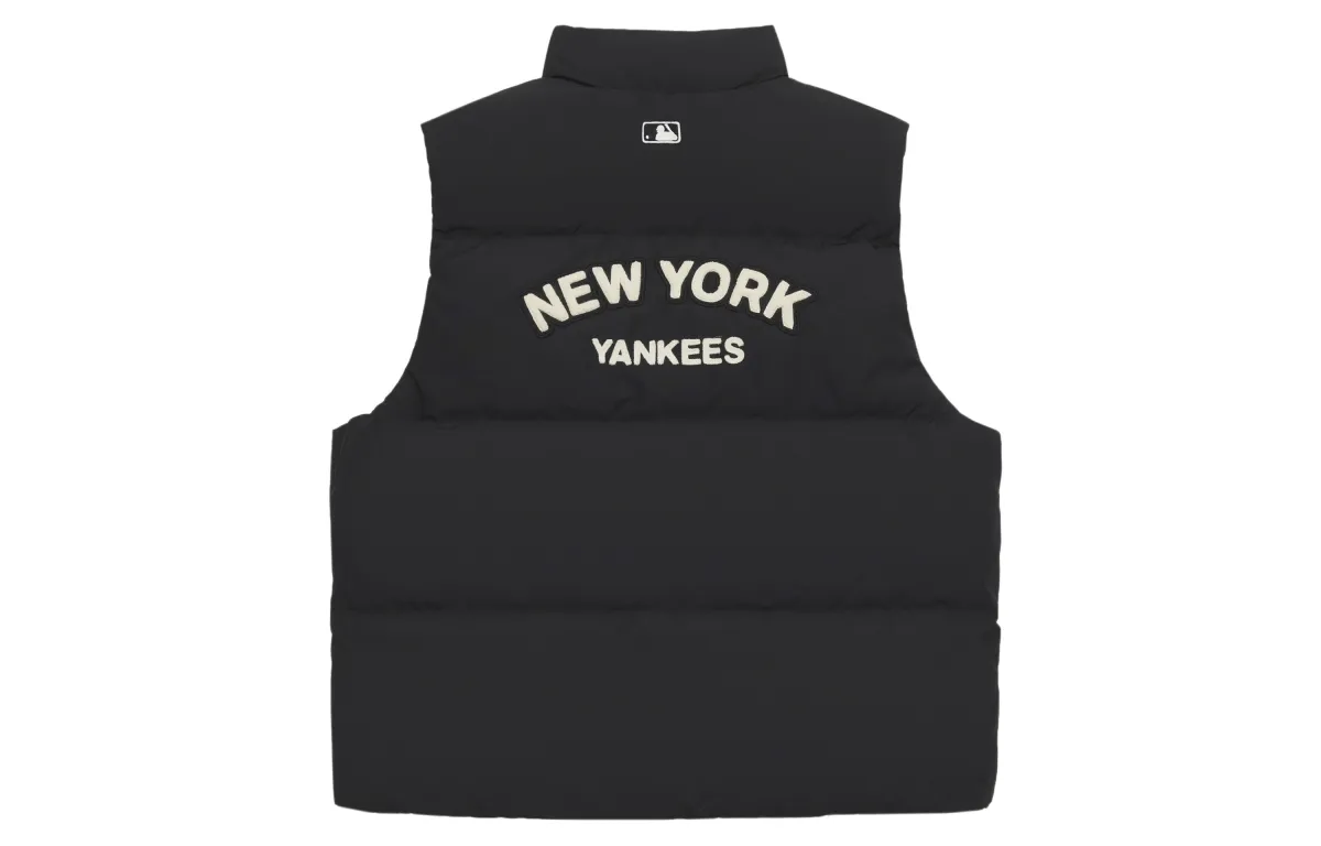 MLB Preppy Style Collection New York Yankees Vest Unisex Black