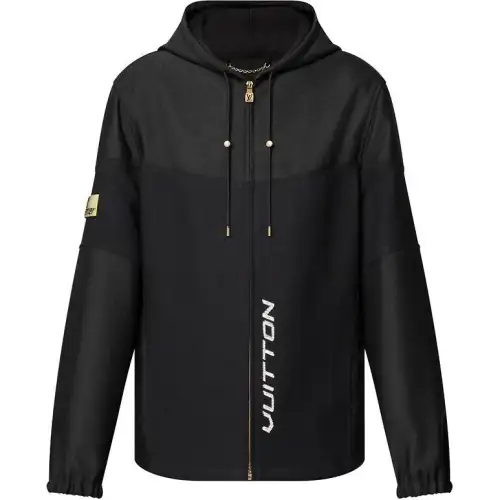 LOUIS VUITTON Technical Hooded Cotton Blouson
