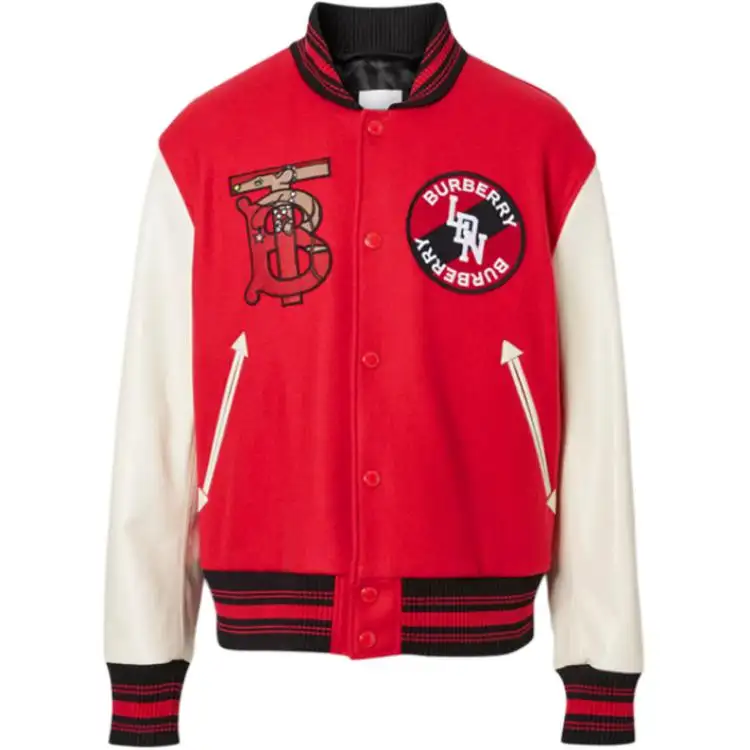 Burberry Jackets & Coats Men's Bright Red