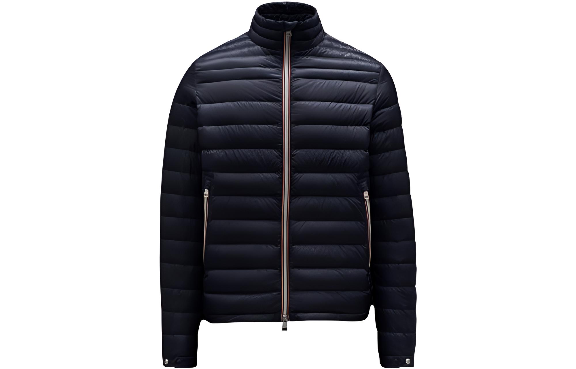 Мужская куртка Moncler Daniel (полуночно-синяя)