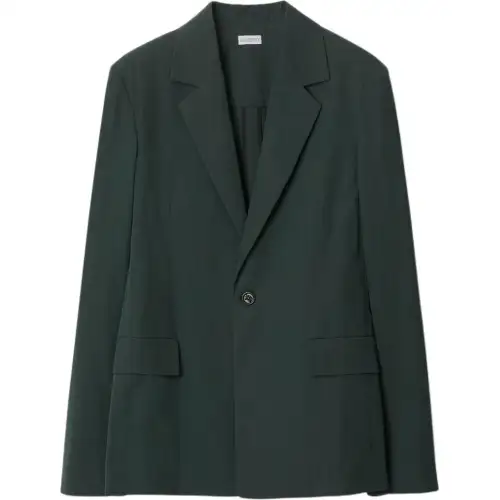 Burberry single-breasted wool blazer