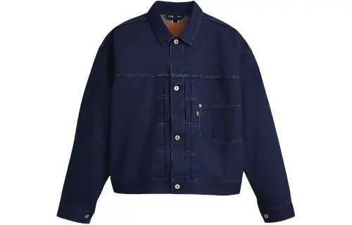 Levis x Beams Denim Jacket Unisex Dark Blue