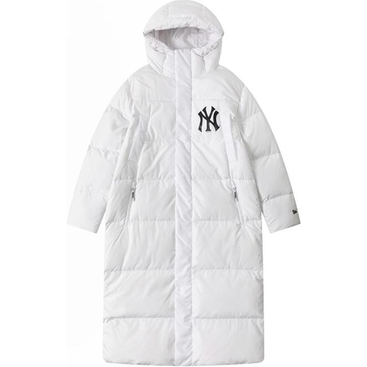 Мужской пуховик New Era MLB (белый)