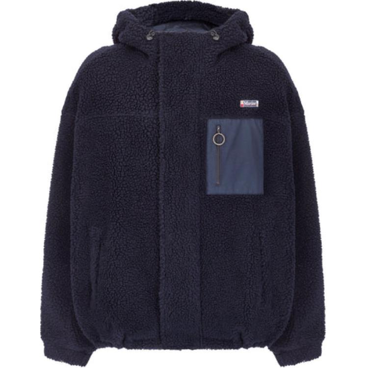 Мужская куртка Martine Rose Hooded Jacket (синяя)