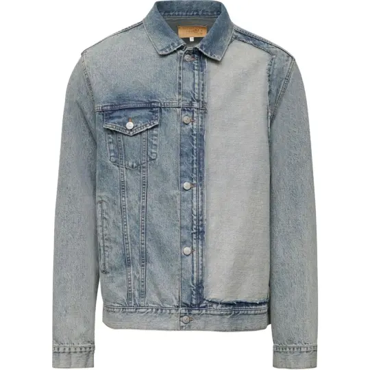 MM6 Maison Margiela contrasting denim jacket