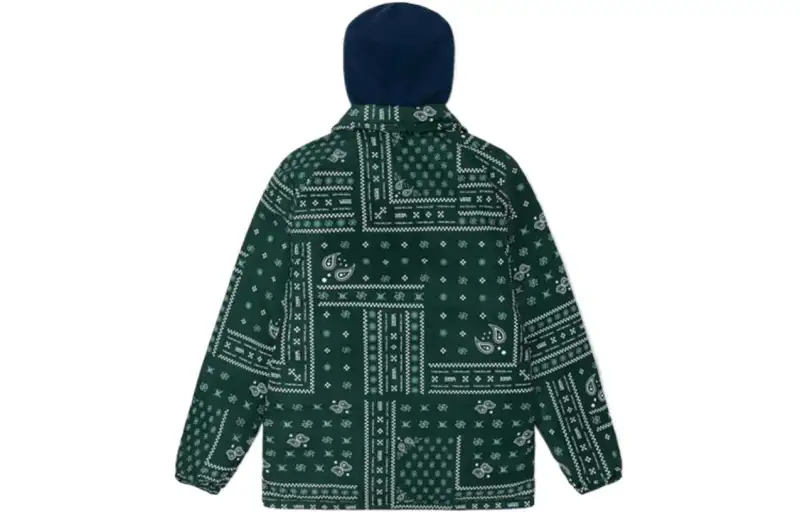 Vans Down Jackets Unisex Green Hooded Moderate Other