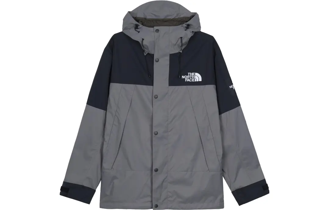THE NORTH FACE Windbreaker Jackets Unisex Olive Hooded Moderate