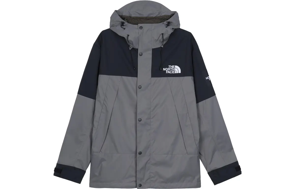 THE NORTH FACE Windbreaker Jackets Unisex Olive Hooded Moderate