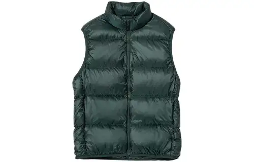 UNIQLO Vests Unisex Jasper 59 Stand Collar Thickened And Fleece Lined Other