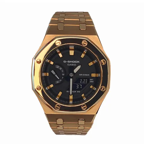 CASIO Men Liquid Crystal/Analog Dual Display Series Black Watch