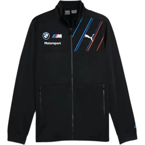 PUMA BMW M Motorsport Men's Team Track Jacket Jackets & Coats Men's Black