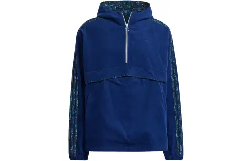 Adidas Originals Jackets Men's Dark Blue Hooded Moderate Other