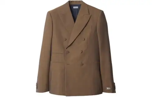 Burberry Double-breasted Wool Blazer