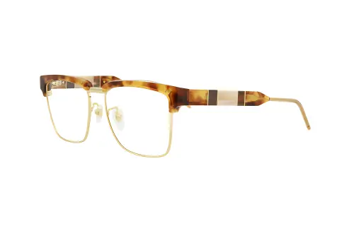 GUCCI Acetate Square Eyeglass Frames Men's Tortoiseshell