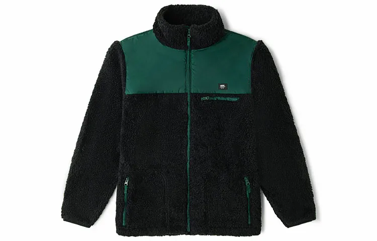 Vans Puffer Jackets Men's Black Stand Collar Moderate Other