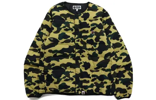 Bape 1st Camo Light Weight Down Jacket FW21
