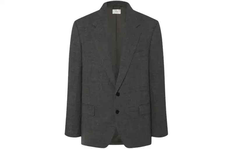 THE ROW SS24 Business Suit Coat Men's Light Gray