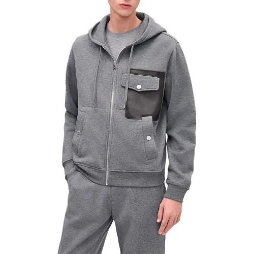 HERMES SS25 Sweatshirt Men's Gray