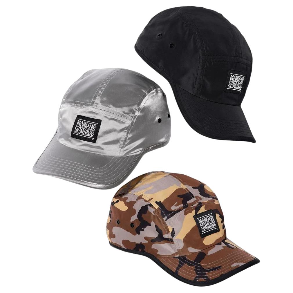 Кепка Supreme Marithé + François Girbaud Sport Camp Cap (черно-серо-коричневая)