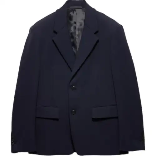 PRADA Single breasted Gabardine Blazer