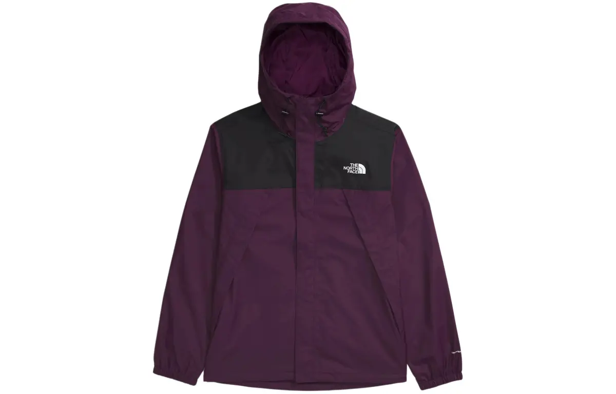 THE NORTH FACE Antora Outdoor Hiking Waterproof Windbreaker Jacket Men's Purple