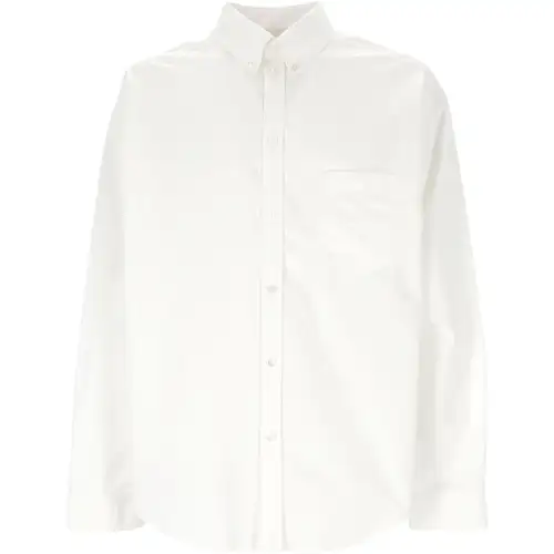 Balenciaga Bb Logo Printed Long Sleeved Shirt