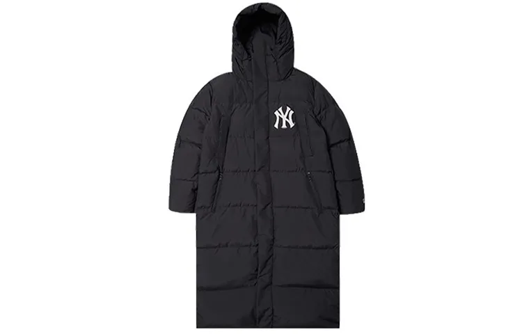 New Era Down Jacket Winter Unisex Black