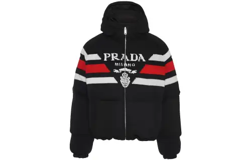 PRADA SS22 Down Jacket Men's Black