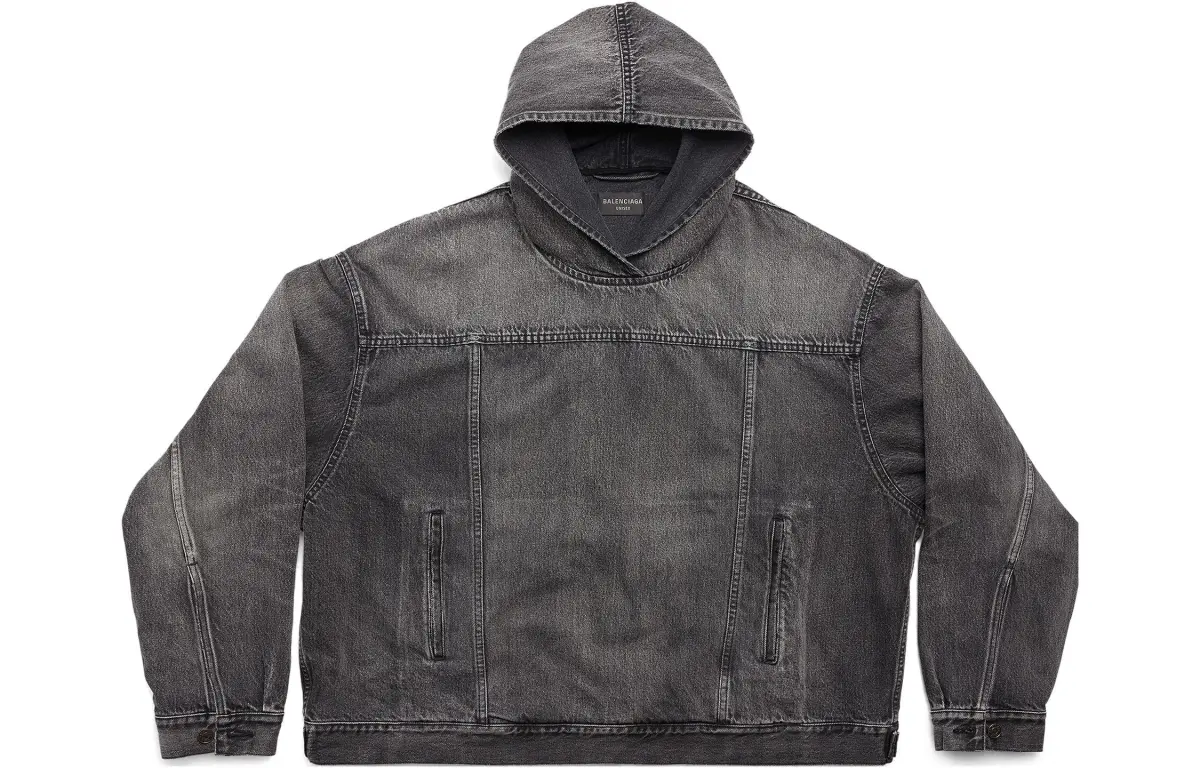 【Previous Season】hooded denim jacket
