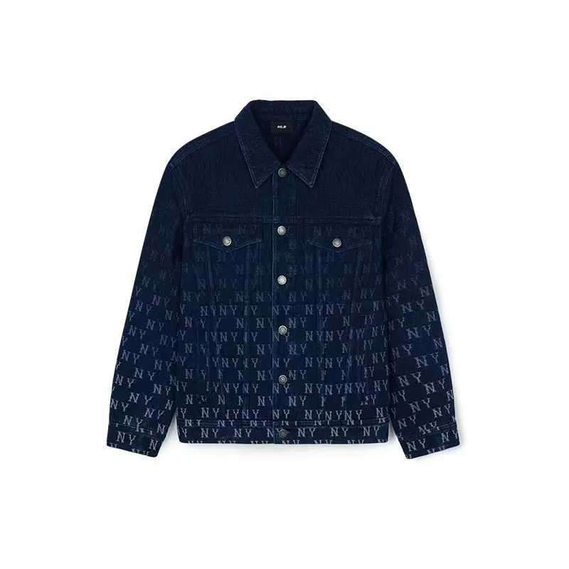 MLB New York Yankees Denim Jacket Unisex Blue