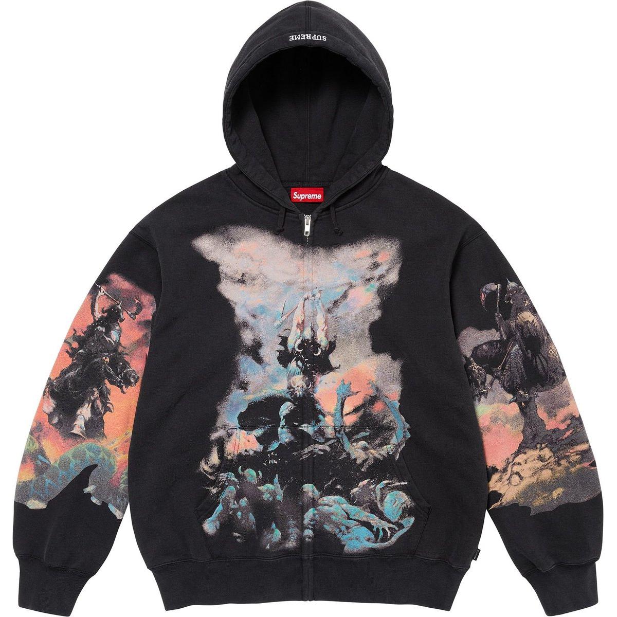 Худи Supreme Frank Frazetta (разноцветное)