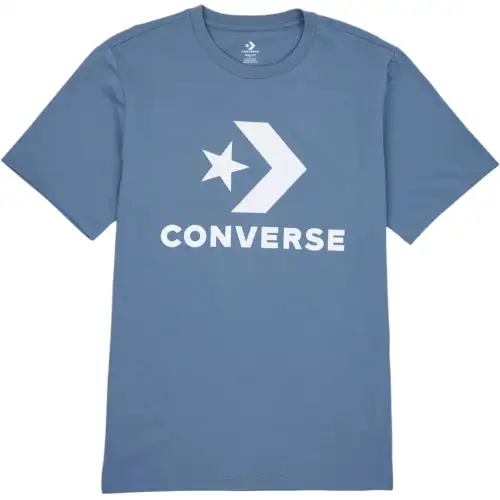 Converse T Shirts Unisex Blue Crew Neck