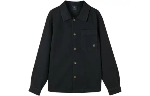 Skechers Elegant Diamond Collection Denim Jacket Unisex Carbon Black