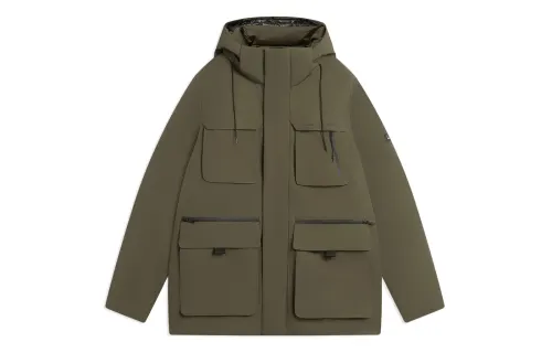 Li Ning Training Series Down Jacket Winter Men's Dark Olive Green