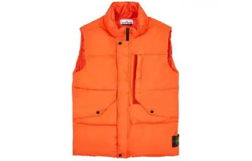 STONE ISLAND Vest Unisex Orange