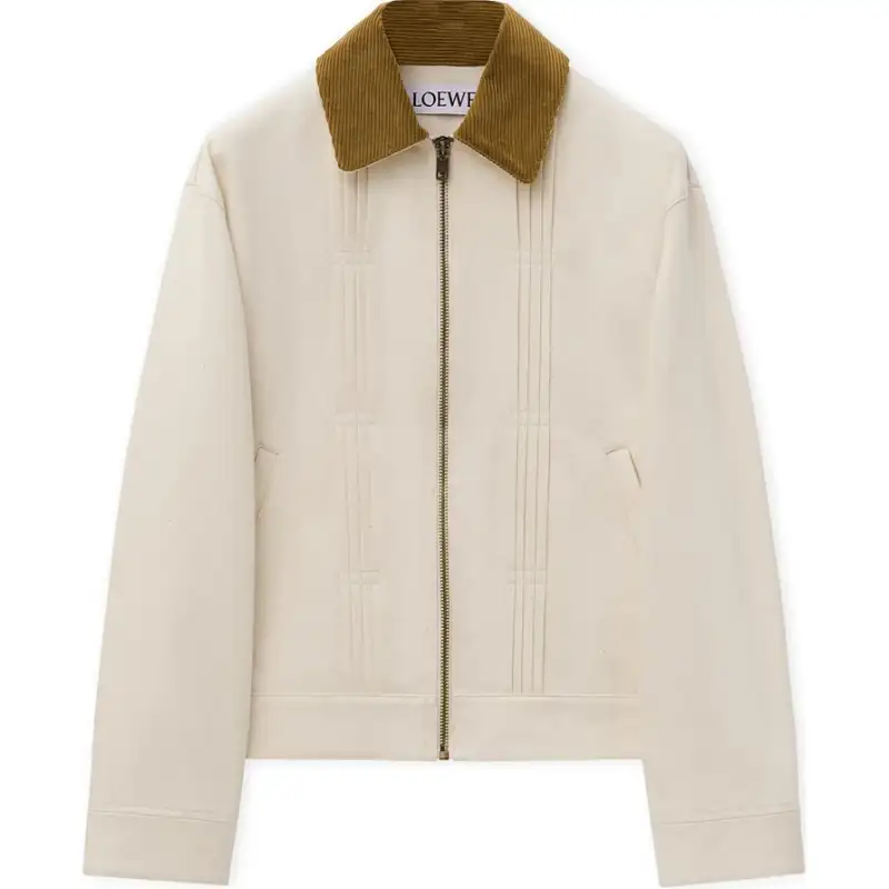LOEWE FW24 Denim Jacket Men's Linen Original