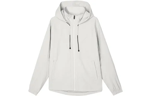 Skechers Jackets Men's Oyster Gray/02BX Hooded Moderate Other