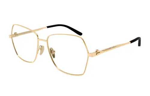 Balenciaga Metal Irregular Shape Eyeglass Frames Unisex