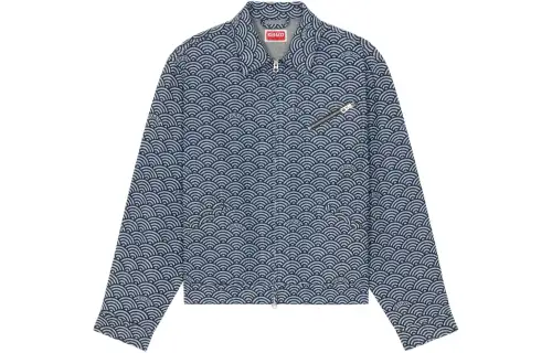 KENZO 'KENZO Seigaiha' Denim Jacket