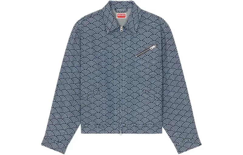 KENZO 'KENZO Seigaiha' Denim Jacket