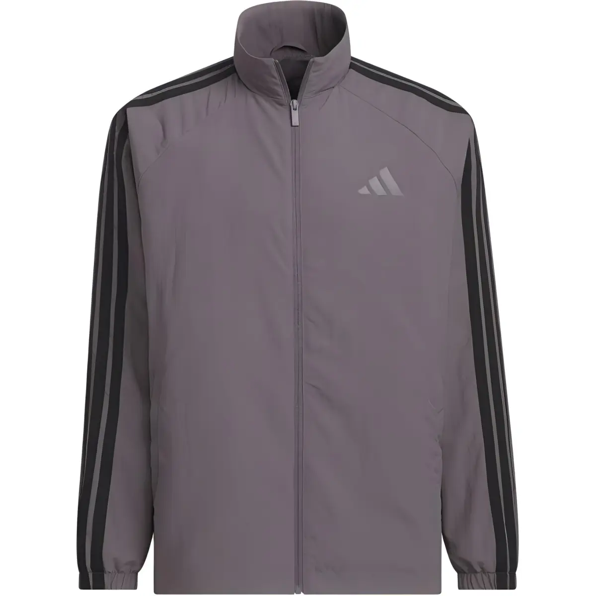 Adidas Jackets Men's Gray Stand Collar Moderate