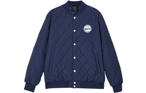 Skechers Jackets Men's Marine Blue/00DU Baseball Collar Moderate Other