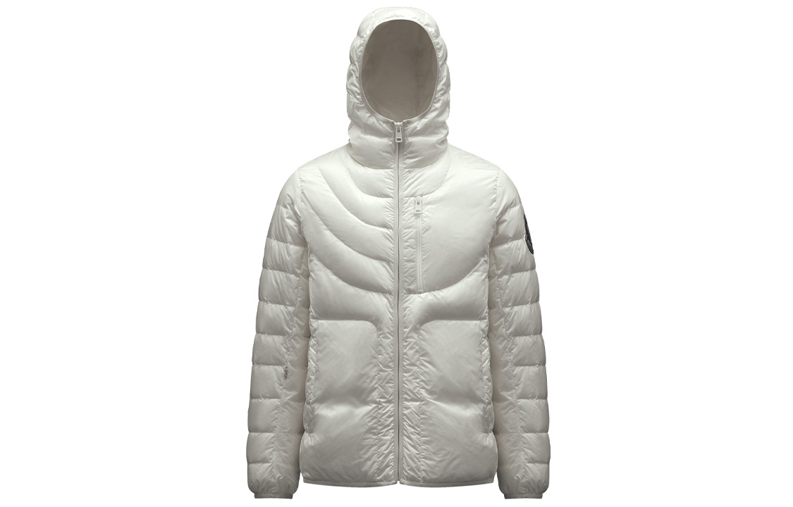Мужской пуховик Moncler (белый)