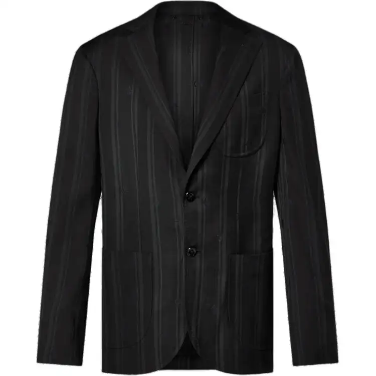 LOUIS VUITTON Single-Breasted Wool Napolitana Jacket